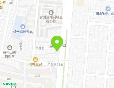 대구광역시 수성구 수성로 151 (중동) 지도