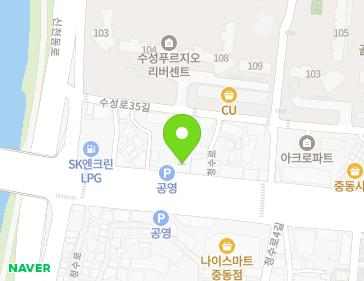 대구광역시 수성구 청수로 11 (중동) 지도