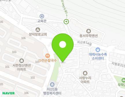 대구광역시 수성구 지범로27길 7 (지산동, 무학빌라) 지도