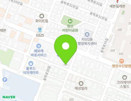 대구광역시 수성구 용학로34길 6 (지산동, 유림빌) 지도