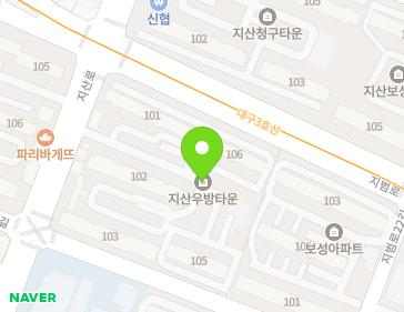 대구광역시 수성구 지산로 32 (지산동, 지산우방타운) 지도