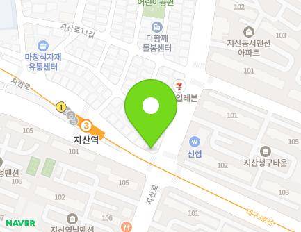 대구광역시 수성구 지범로 113 (지산동) 지도