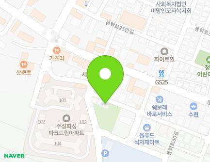 대구광역시 수성구 용학로28길 7-4 (지산동) 지도