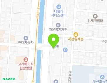 대구광역시 수성구 동대구로 36 (지산동) 지도