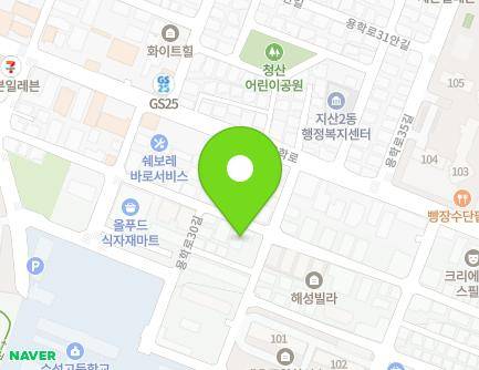 대구광역시 수성구 용학로34길 8 (지산동) 지도