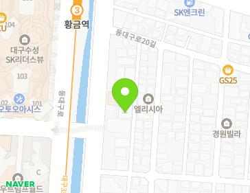 대구광역시 수성구 동대구로 86 (지산동) 지도