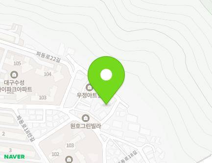 대구광역시 수성구 파동로22길 39-7 (파동) 지도