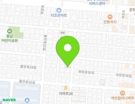 대구광역시 수성구 들안로32길 73-7 (황금동) 지도