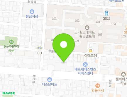 대구광역시 수성구 희망로 203-1 (황금동) 지도