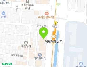 대구광역시 수성구 동대구로 165 (황금동) 지도