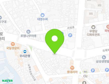 대구광역시 중구 국채보상로 508 (계산동1가) 지도