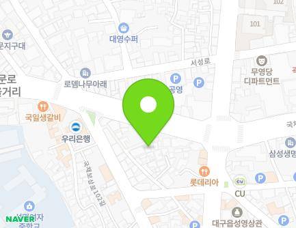 대구광역시 중구 국채보상로102길 5-23 (계산동1가) 지도