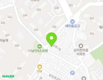 대구광역시 중구 남산로17길 109 (남산동) 대구광역시 중구 남산로17길 109 (남산동) 지도