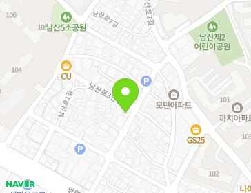 대구광역시 중구 남산로3안길 1 (남산동, 휘닉스파크빌) 지도