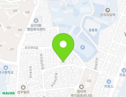 대구광역시 중구 남산로6안길 15-15 (남산동, 삼우빌라) 지도