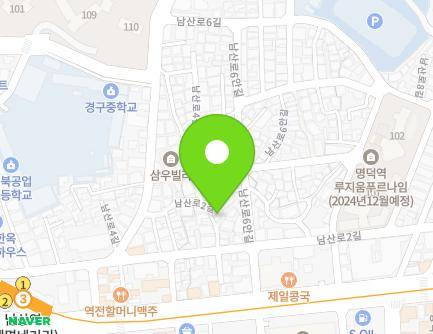대구광역시 중구 남산로2길 47-6 (남산동, 다세대주택) 지도