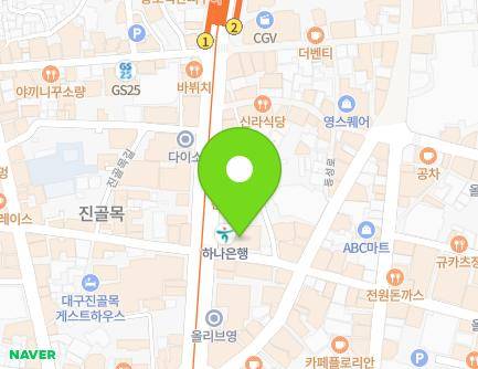 대구광역시 중구 중앙대로 394 (남일동, 남일동109-2교육연구시설) 지도