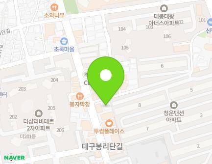 대구광역시 중구 대봉로 220-6 (대봉동, 필하우스) 지도