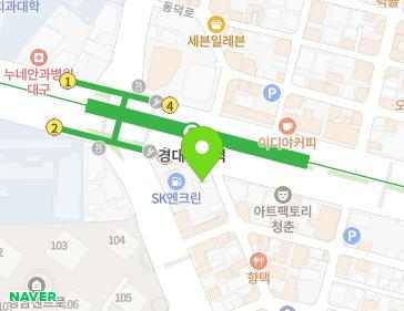 대구광역시 중구 달구벌대로 2198 (대봉동) 대구광역시 중구 달구벌대로 2198 (대봉동) 지도