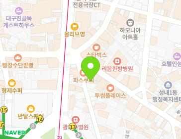 대구광역시 중구 달구벌대로 2109-32 (덕산동) 지도