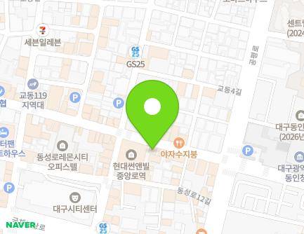 대구광역시 중구 경상감영길 224 (동문동) 지도