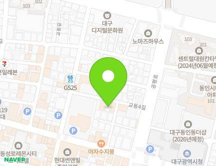 대구광역시 중구 교동4길 33-16 (동문동, 동진) 지도