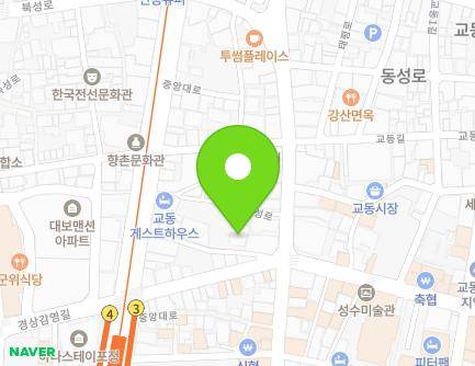 대구광역시 중구 중앙대로 442-17 (동성로1가) 지도