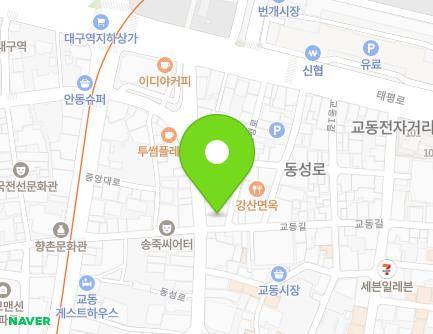 대구광역시 중구 동성로 74-1 (동성로1가) 지도