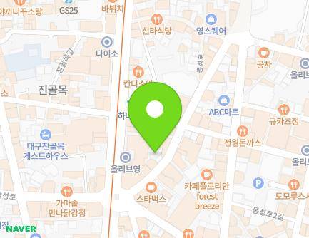 대구광역시 중구 동성로 7 (동성로3가) 지도