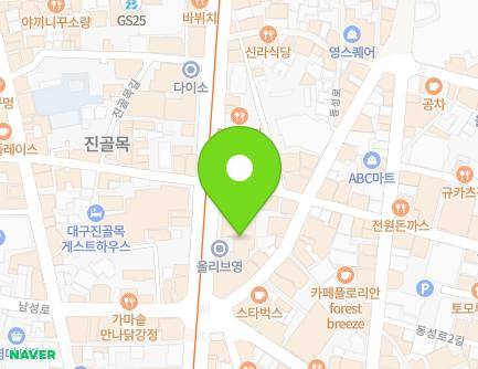 대구광역시 중구 중앙대로 390 (동성로3가, 센트럴엠) 지도