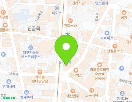 대구광역시 중구 중앙대로 386 (동성로3가) 지도