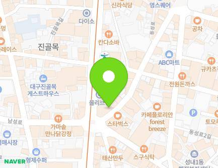 대구광역시 중구 동성로 3 (동성로3가, 근린생활시설) 지도