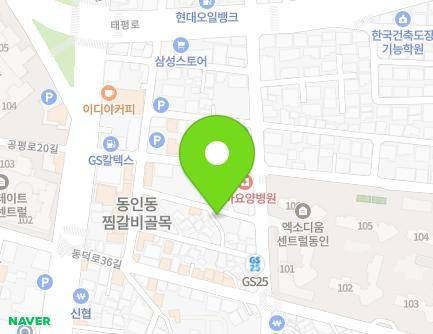 대구광역시 중구 국채보상로139길 39-5 (동인동1가, 주차장) 지도