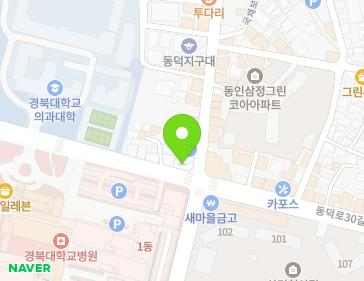 대구광역시 중구 국채보상로140길 40 (동인동2가) 지도