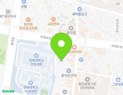 대구광역시 중구 국채보상로 688-11 (동인동2가, 대구중앙교회) 지도