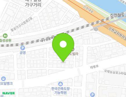 대구광역시 중구 태평로 275-20 (동인동3가, 포튼하우스) 지도