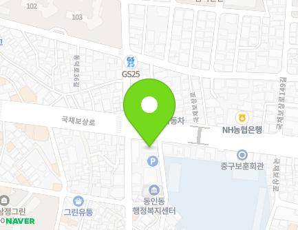 대구광역시 중구 국채보상로 718 (동인동4가, 에덴빌딩) 지도