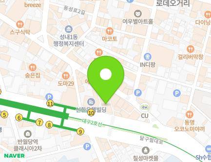 대구광역시 중구 달구벌대로 2127 (봉산동, S타워) 지도