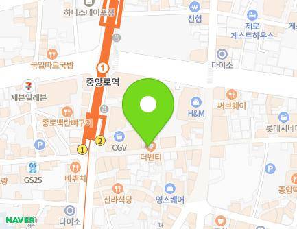 대구광역시 중구 중앙대로 412-15 (사일동) 지도