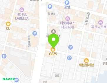 대구광역시 중구 공평로4길 7 (삼덕동2가, 까사하나) 지도