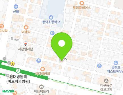 대구광역시 중구 달구벌대로443길 9 (삼덕동2가, 삼일빌라) 지도