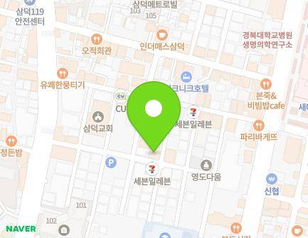 대구광역시 중구 공평로4길 29 (삼덕동2가, 옐로우모텔) 지도
