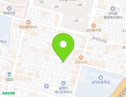 대구광역시 중구 달구벌대로445길 34-10 (삼덕동3가, 상운빌라트) 지도