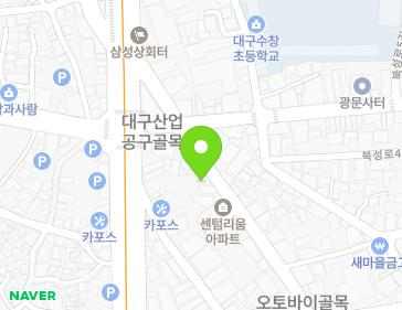 대구광역시 중구 국채보상로101길 59 (시장북로) 대구광역시 중구 국채보상로101길 59 (시장북로) 지도