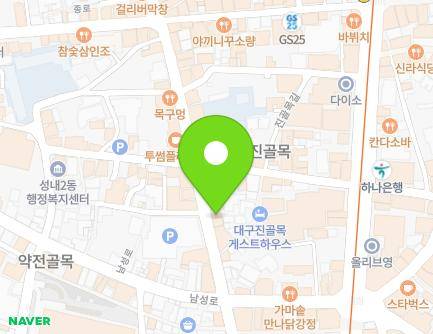 대구광역시 중구 종로 24 (종로2가) 지도