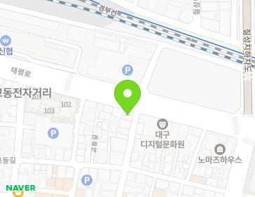 대구광역시 중구 태평로 200-1 (태평로1가) 지도