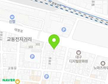 대구광역시 중구 태평로 198 (태평로1가) 지도