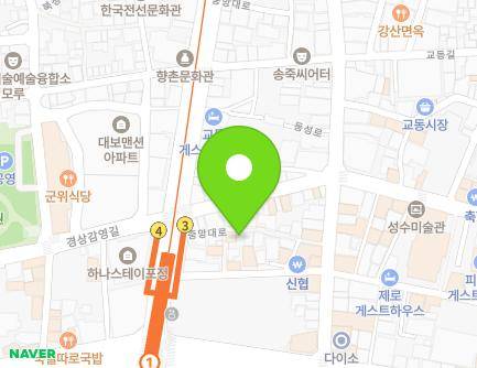 대구광역시 중구 중앙대로 434-10 (포정동) 지도