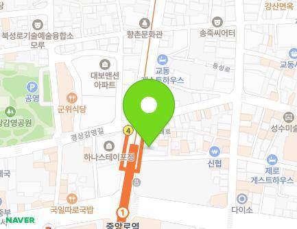 대구광역시 중구 중앙대로 432-1 (포정동) 지도