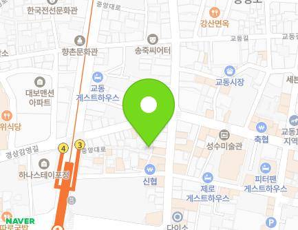 대구광역시 중구 중앙대로 434-19 (포정동) 지도